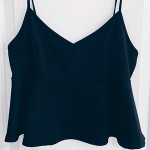Peplum Crop Top